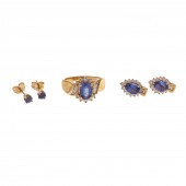 A COLLECTION OF 14K JEWELRY IN
