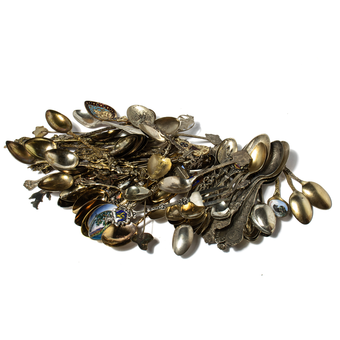 A COLLECTION OF (34) STERLING AND