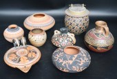 A COLLECTION OF 8 ASSORTED POT