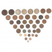 A COLLECTION OF ALL WORLD COIN