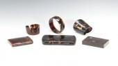 A Collection of Antique Tortoi