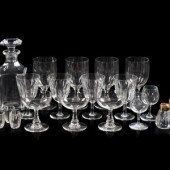 A Collection of Baccarat Stemw