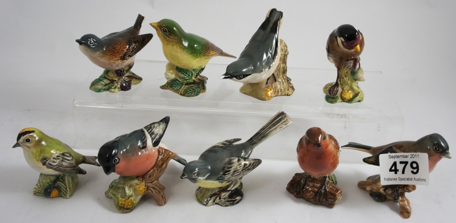 A collection of Beswick Birds