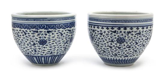 A Collection of Blue and White