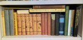 A collection of books, includi