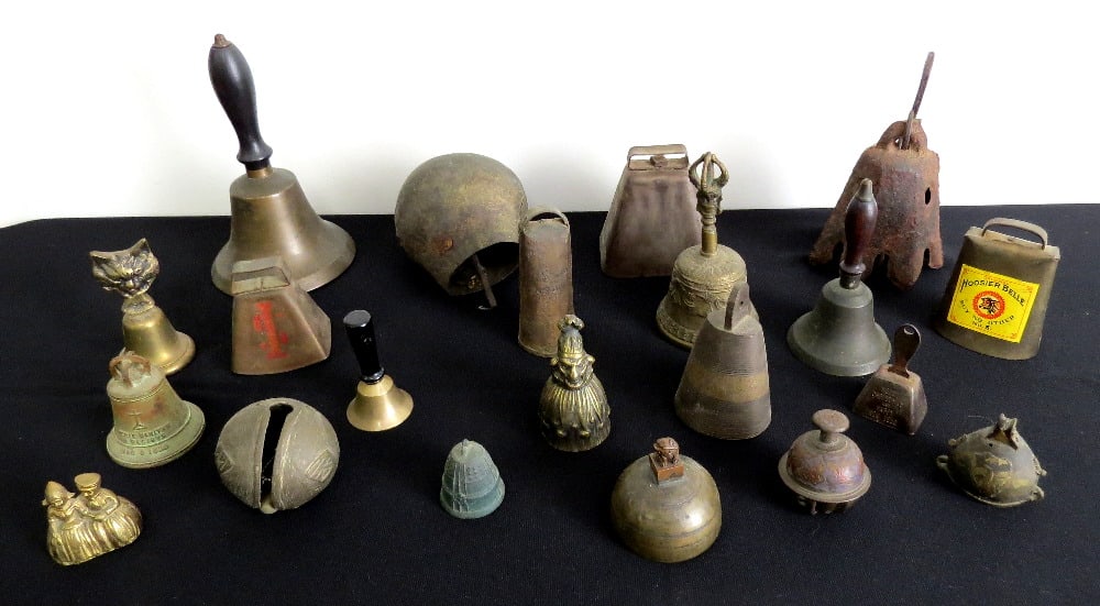 A COLLECTION OF BRASS & IRON
