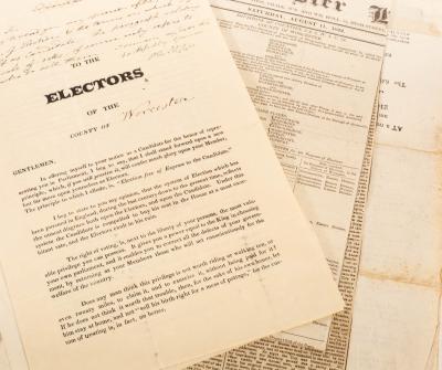 A collection of broadsides relating
