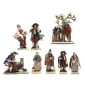A COLLECTION OF CAPODIMONTE-ST