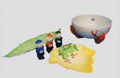 A collection of Carltonware to