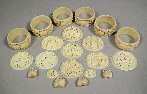 A collection of Chinese carved