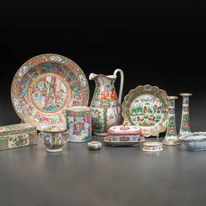 A Collection of Chinese Export Rose