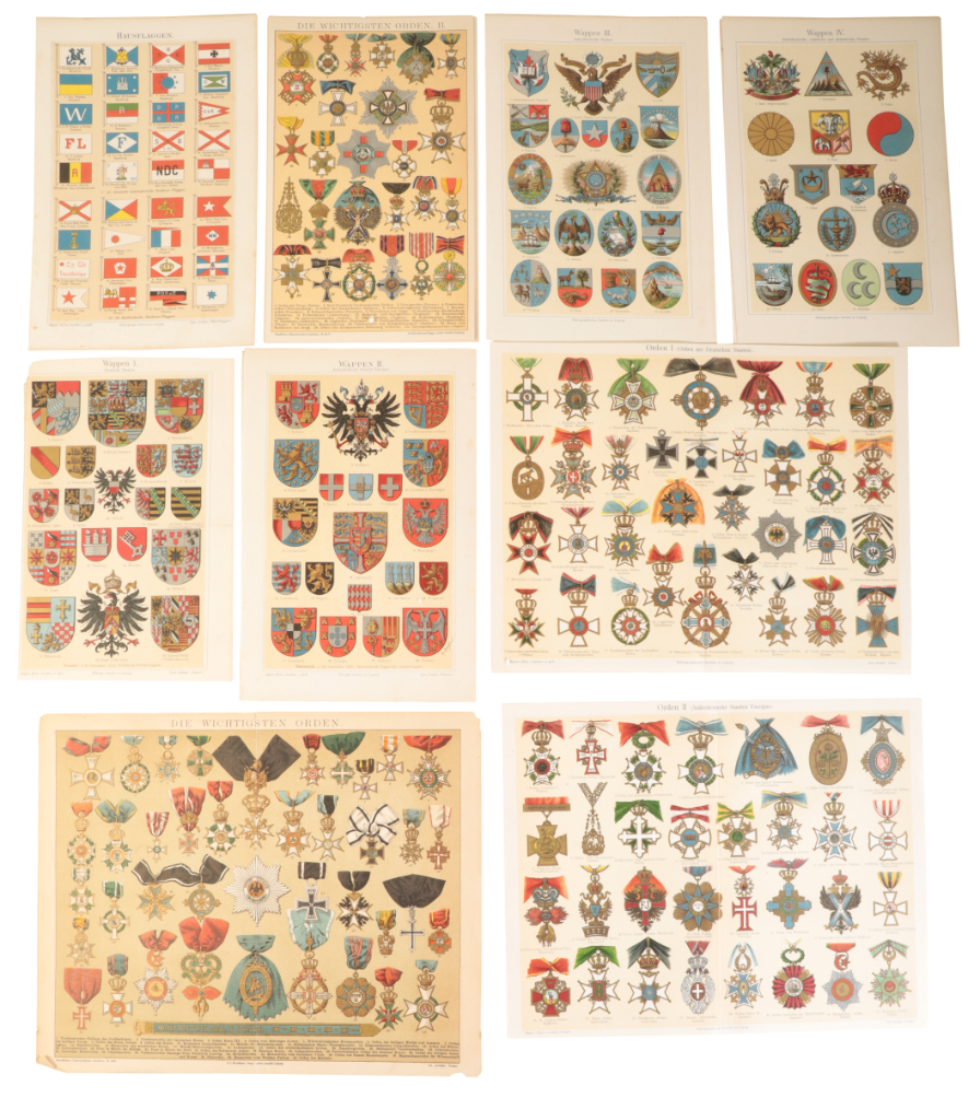 A COLLECTION OF CHROMOLITHOGRAPHS