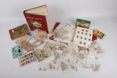 A Collection of clipped stamps