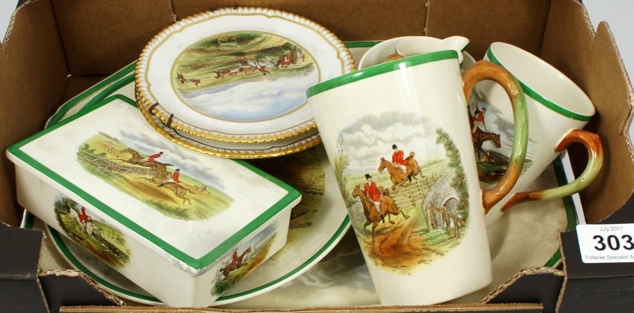 A collection of Copeland Spode