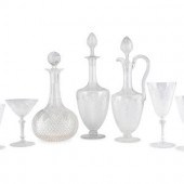 A Collection of Diamond Cut Gl