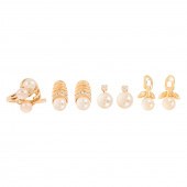 A COLLECTION OF DIAMOND, PEARL