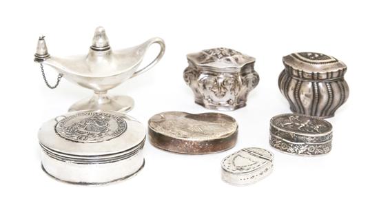 A Collection of Diminutive Silver