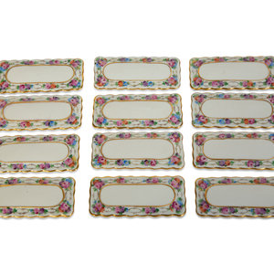 A Collection of Dresden Porcelain