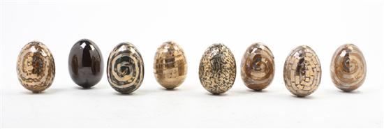 * A Collection of Eight Metallic