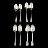 A COLLECTION OF EIGHT GEORGIAN