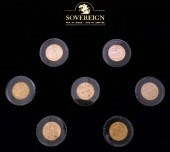 A collection of eight Sovereig