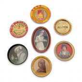 A Collection of Eight Tin Lith