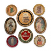 A Collection of Eight Tin Lith
