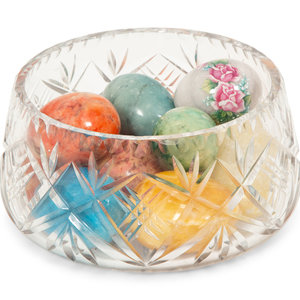 A Collection of Eleven Marble,