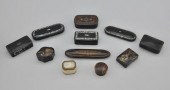 A Collection of Eleven Snuff a