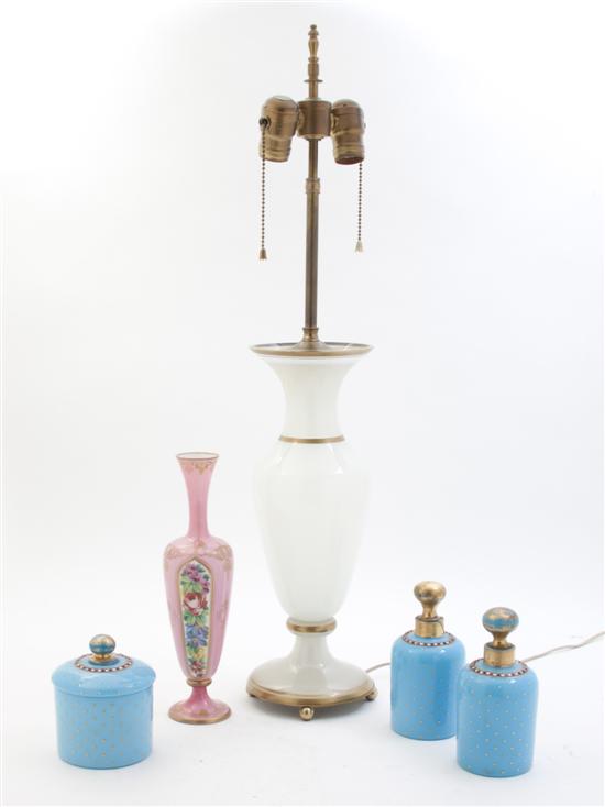 * A Collection of Enameled Glass