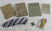A collection of ephemera Lieut