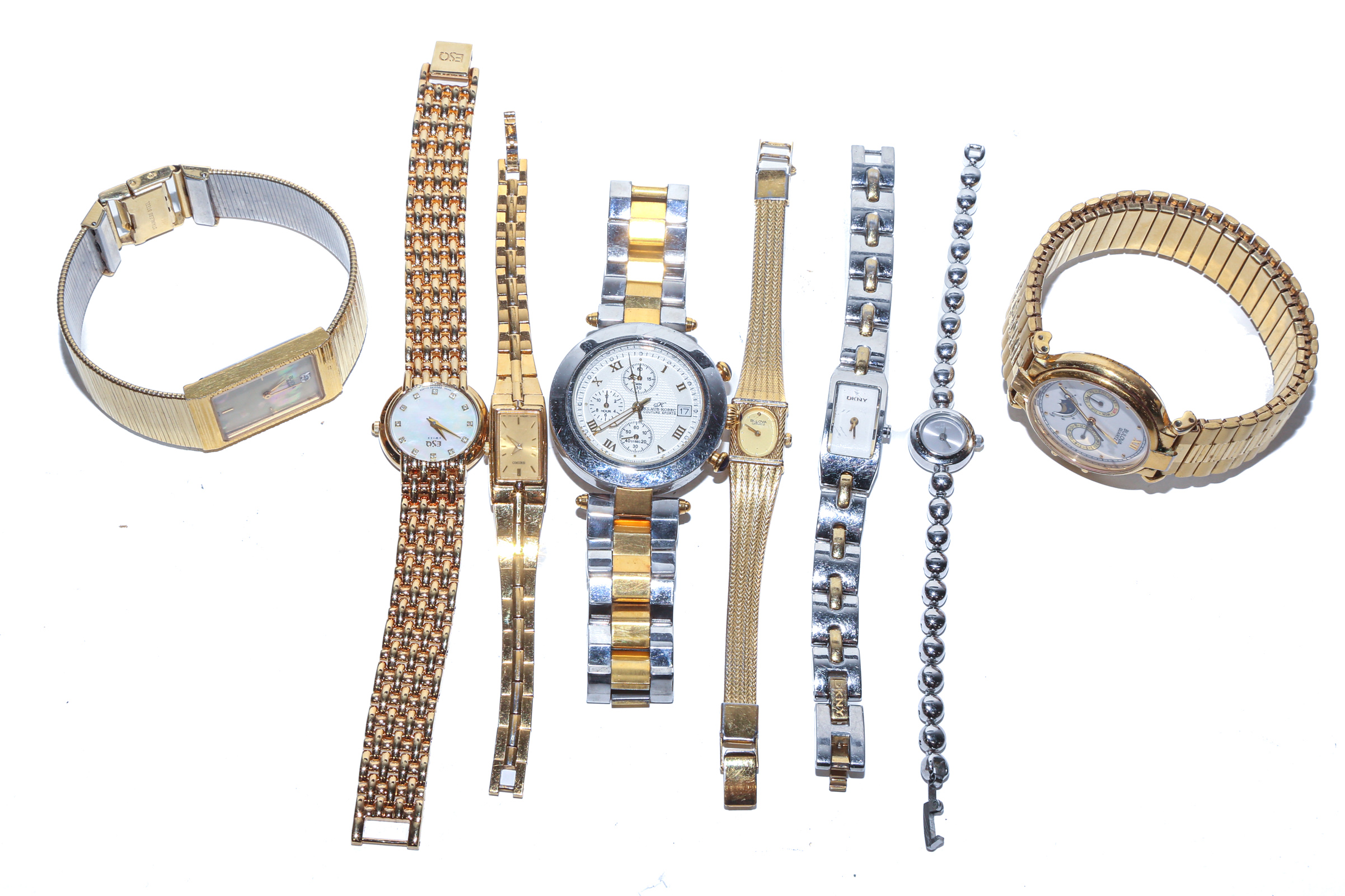 A COLLECTION OF FASHION WATCHES