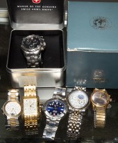 A COLLECTION OF FASHION WATCHE