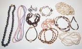 A COLLECTION OF FAUX & FRESHWA