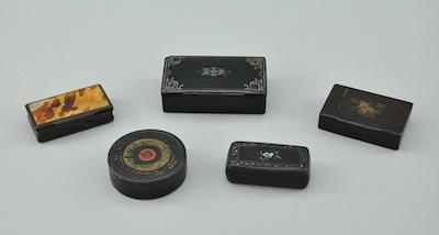 A Collection of Five Antique