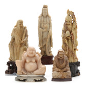 A COLLECTION OF FIVE CHINESE C