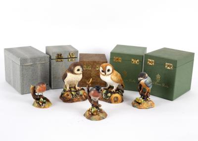 A collection of five Royal Crown