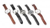 A Collection of Five Stainless