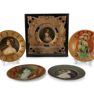 A Collection of Five Tin