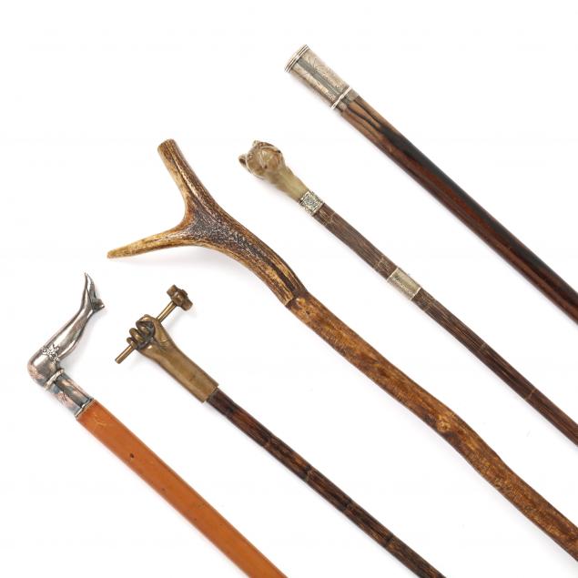 A COLLECTION OF FIVE VINTAGE