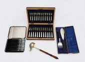 A COLLECTION OF FLATWAREA coll