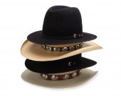 A COLLECTION OF FOUR COWBOY HA
