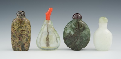 A Collection of Four Hardstone