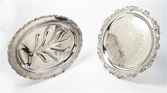 *A Collection of Four Silverplate