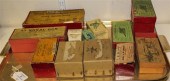 A collection of fourteen boxed