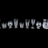 A Collection of Galway Cut Gla