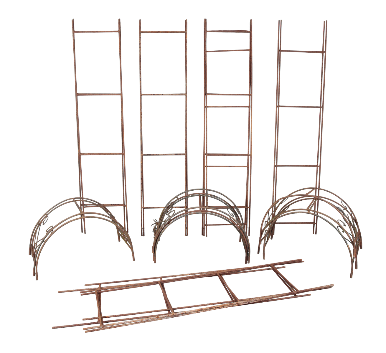 A COLLECTION OF GARDEN ARBOUR