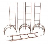 A COLLECTION OF GARDEN ARBOUR