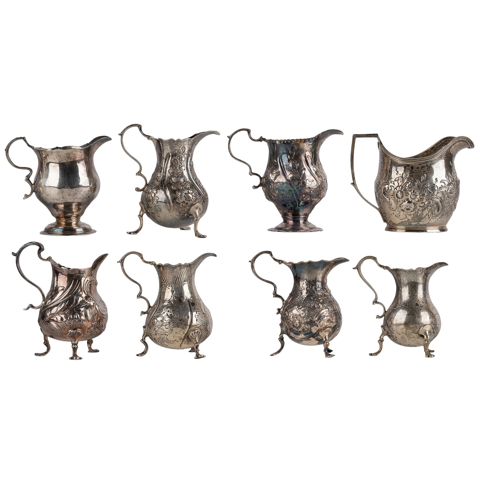 A COLLECTION OF GEORGIAN STERLING