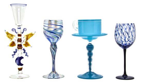 A Collection of Glass Goblets